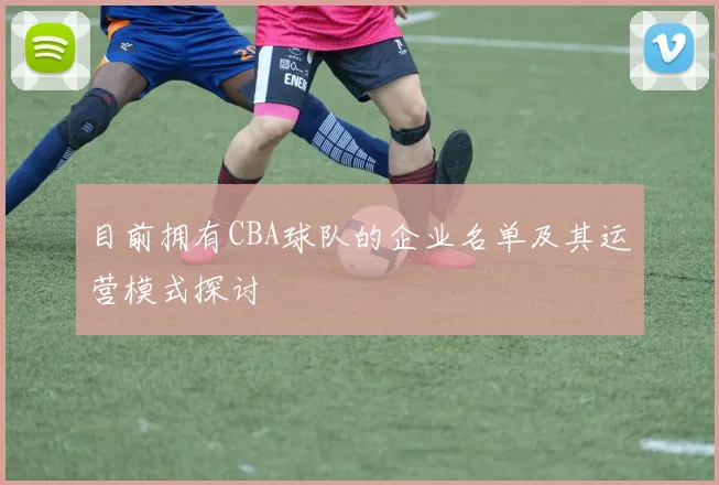 目前拥有CBA球队的企业名单及其运营模式探讨